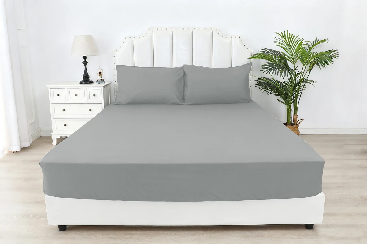 Комплект SOHO Простирадло на гумці 160*200+25см Light Gray