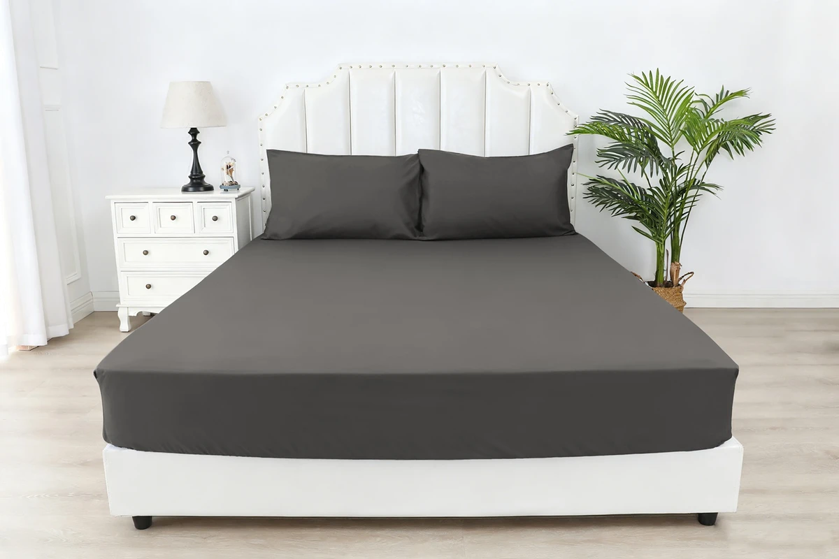 Комплект SOHO Простирадло на гумці 180*200+25см Dark Gray