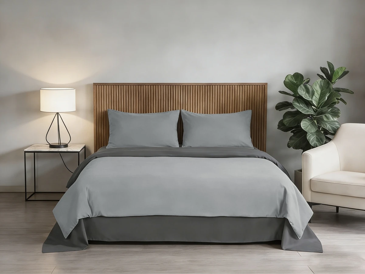 Комплект SOHO Комплект пост.білизни Полуторний 150*200 Light gray/Dark gray
