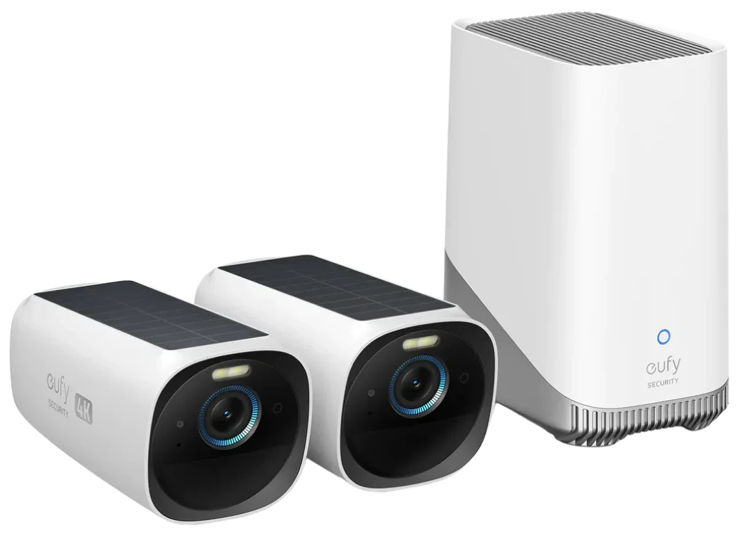 Комплект камер IP EUFY S330 - 2-Cam Kit + HomeBase 3 (Чорний + Білий)