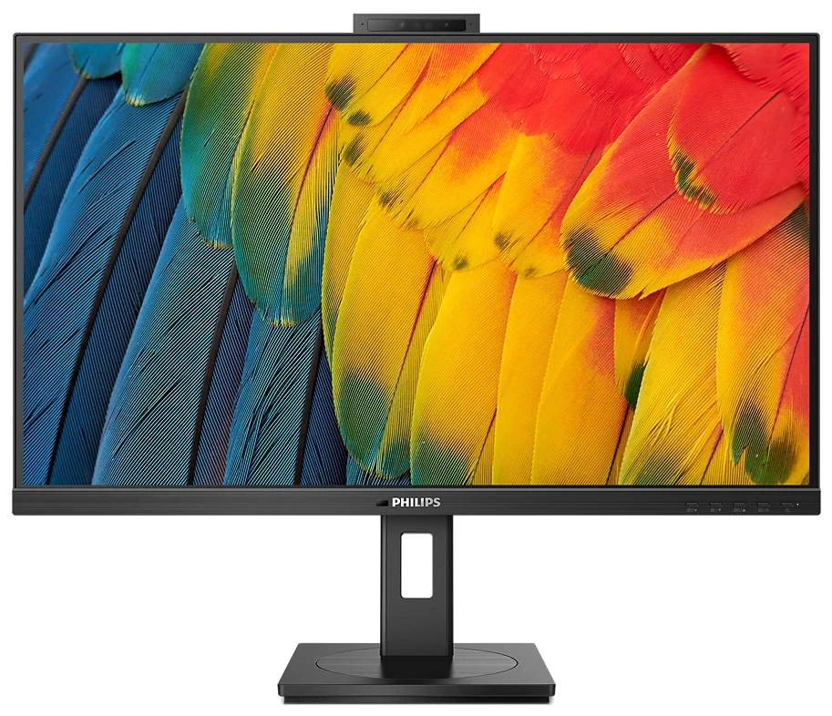 Монiтор TFT PHILIPS 27" 27B1U5601H/00 IPS QHD HDMI DP USB-C RJ45 Pivot WebCam USB MM
