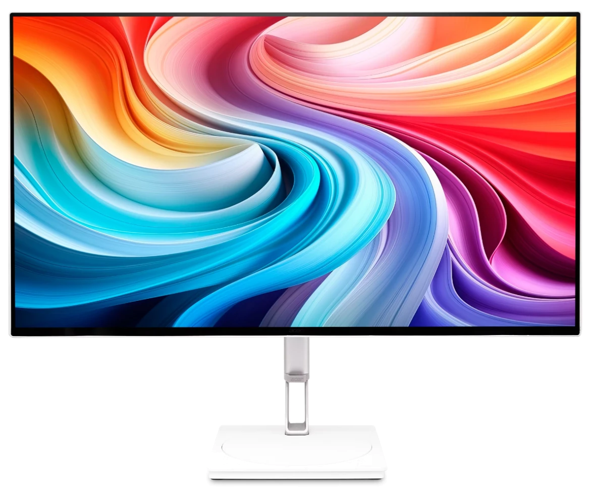Монiтор TFT ACER 26.5" CE270UXwmiipprx (UM.GCXEE.X01) QD-OLED QHD 240Hz 2*HDMI DP Pivot MM White