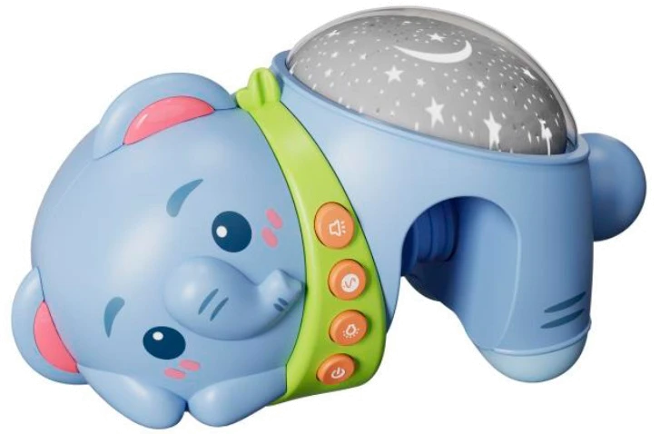 Іграшка Funmuch Проектор на ліжко Слоник, колискові, білий шум