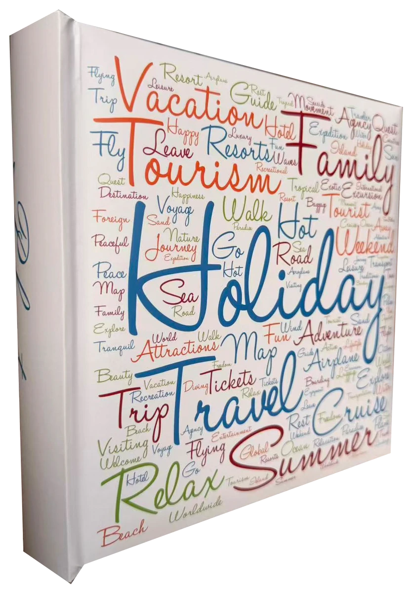 Альбом EVG 10x15x300 BKM46300(2-up) HOLIDAYS WHITE