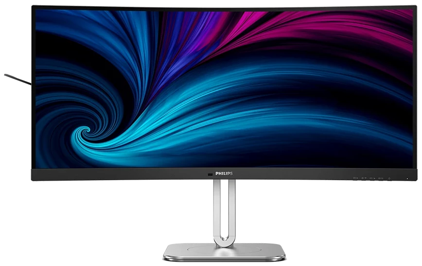 Монiтор TFT PHILIPS 34" 34B2U5600C/00 21:9 VA Curved WQHD 120Hz HDMI DP USB-C RJ45 HAS MM