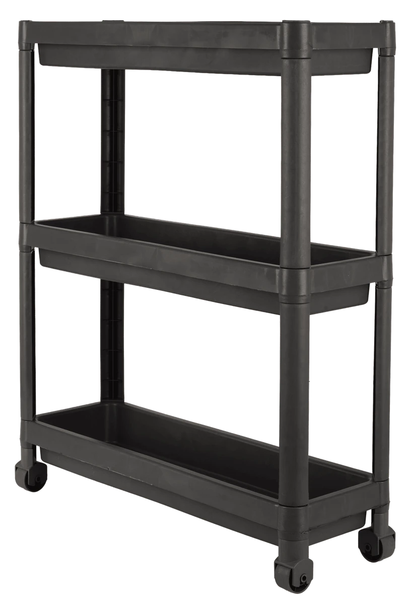 Етажерка VIOLET HOUSE 6015 Long Shelf 3 пол. GREY 54*18*67 см (6015 Long Shelf 3 пол. GREY 54*18*67 см)