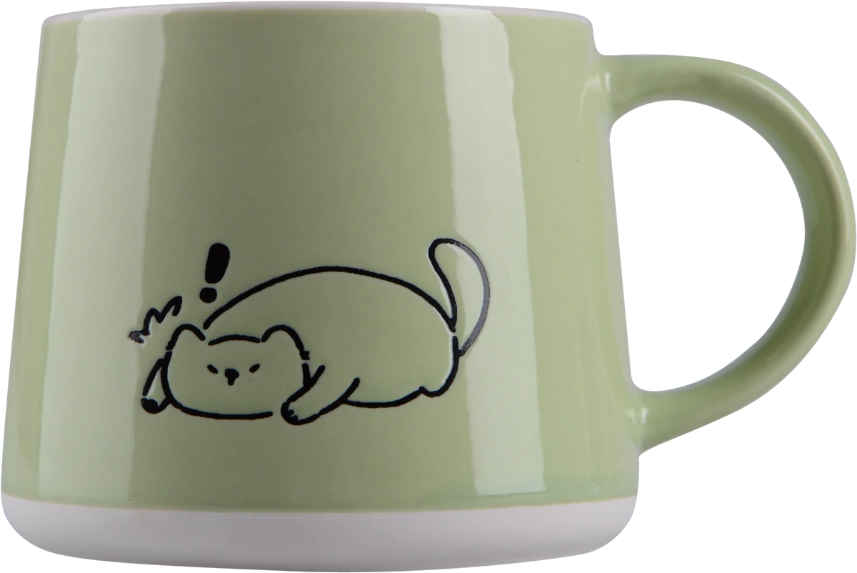 Чашка Limited Edition COFFEE BUDDY 380 мл /зелена (JSD18-2)