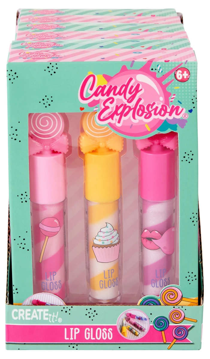 Набір блисків для губ CREATE IT! CANDY Льодяники 6 шт.