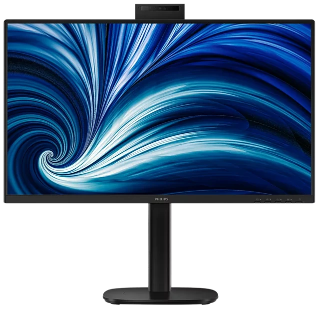 Монiтор TFT PHILIPS 23.8" 24B2U3301H/00 IPS FHD 120hz HDMI DP USB-C RJ45 Pivot WebCam MM