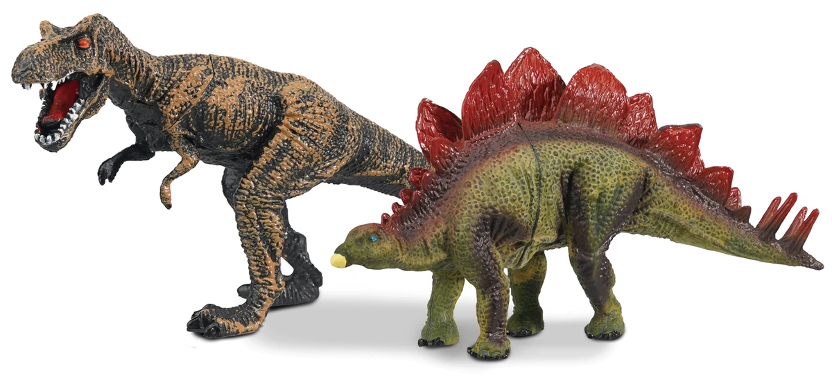 Набір фігурок Dino World Алозавр та Стегозавр