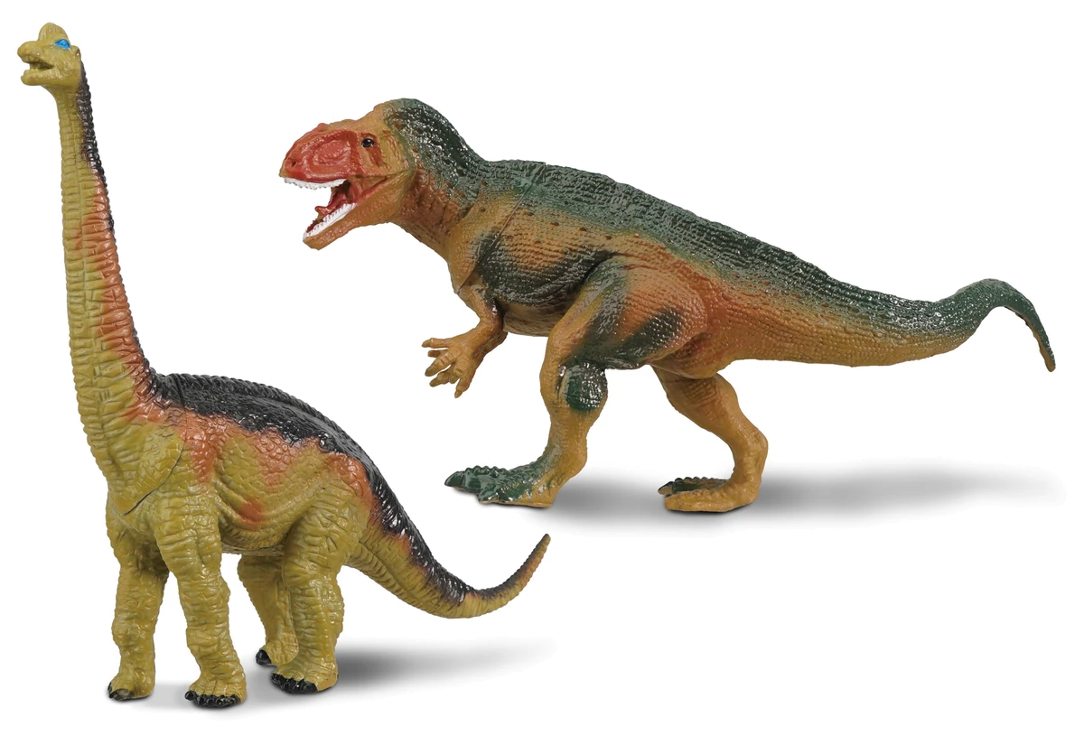 Набір фігурок Dino World Брахіозавр та Гігантозавр