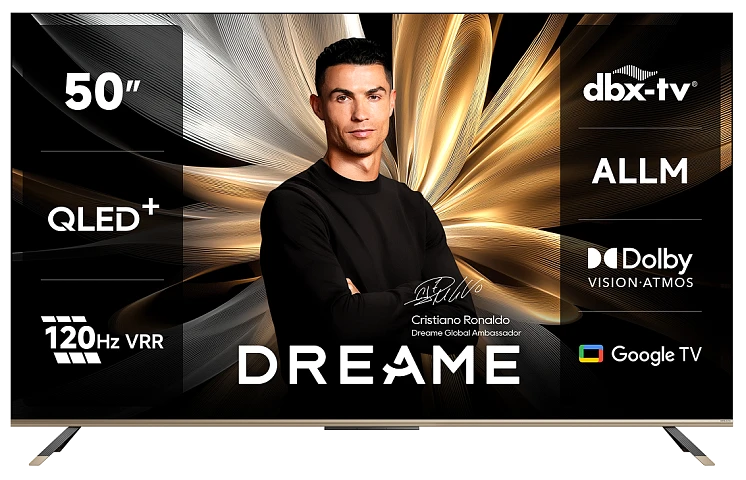 Телевізор DREAME Vivid QLED 4K TV 50Q100