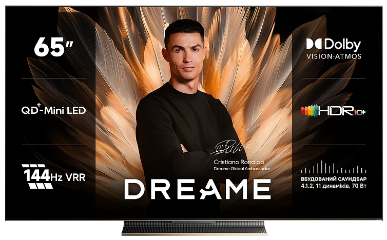 Телевізор DREAME Aura Mini LED 4K TV 65S100
