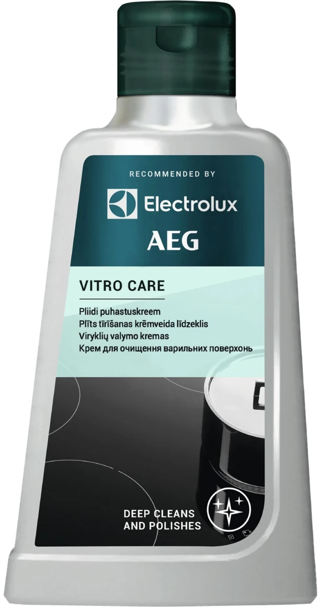 Аксесуар до великої побутової/вбудованої техніки ELECTROLUX M3HCC301 Засіб для очищення склокерамічних поверхонь Vitro Care, 300 мл