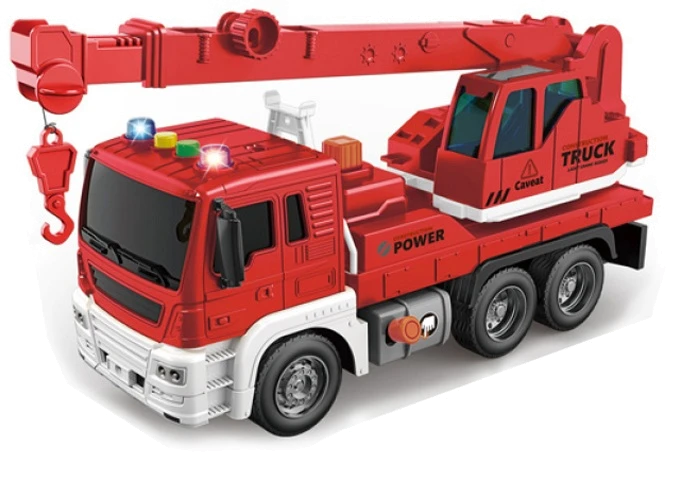 Іграшка CARS S Кран 1:16 (рухомі частини, інерція, звук, світло, вихлоп)