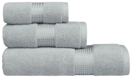 Текстиль банний SOHO Рушник 50*90 бавовна 100% Elove Light Gray