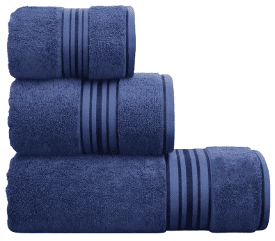 Текстиль банний SOHO Рушник 30*50 бавовна 100% Sophia Dark Blue