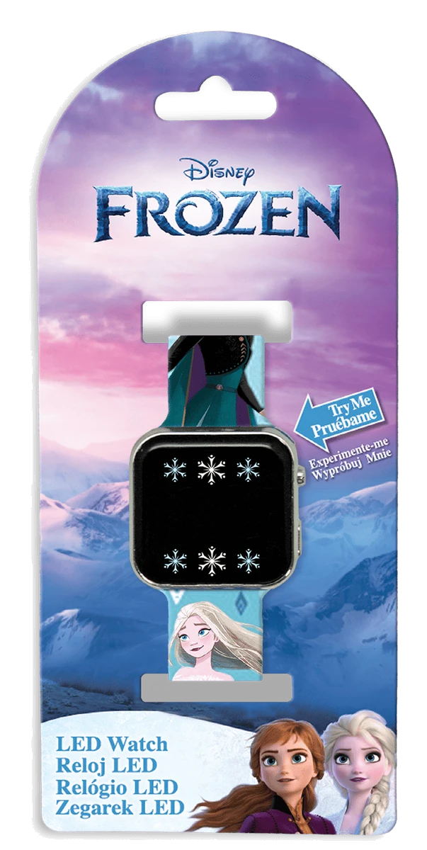Годинник дитячий LED FROZEN
