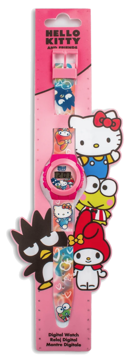 Годинник дитячий електронний  HELLO KITTY & FRIENDS