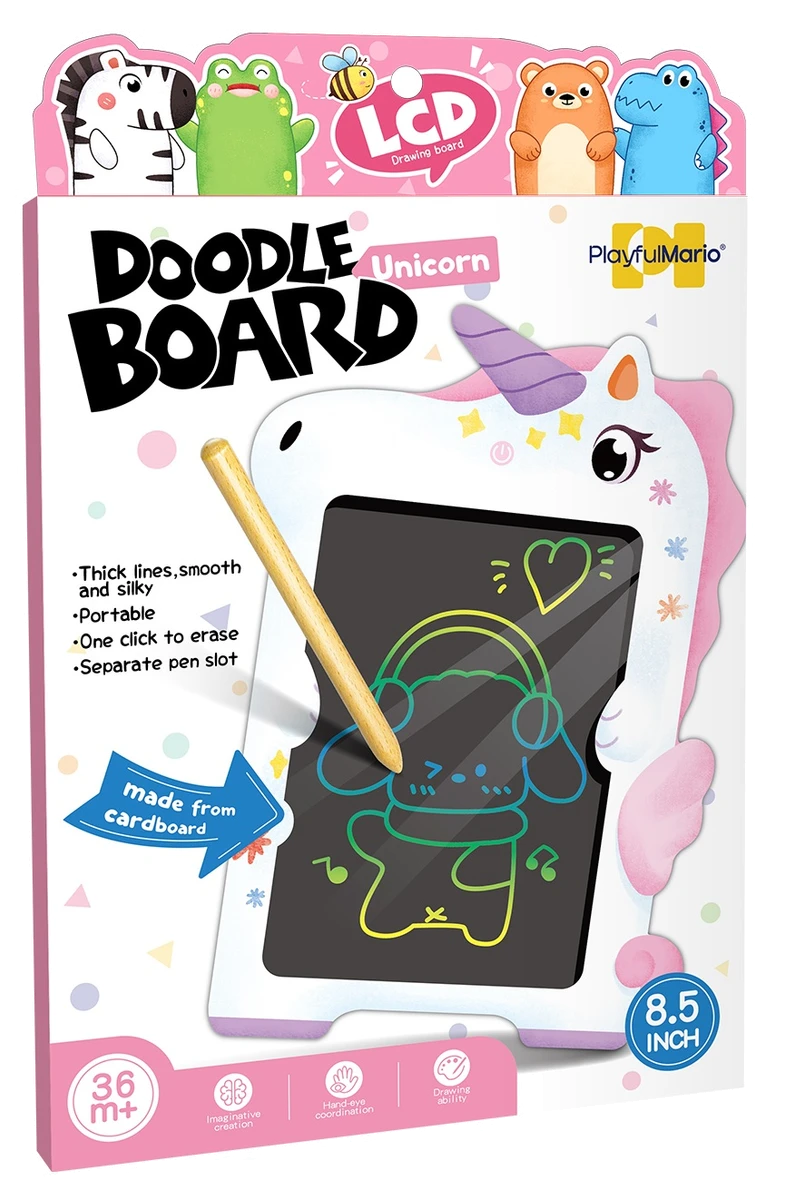 Планшет для малювання Єдиноріг LCD 8,5' Doodle boards