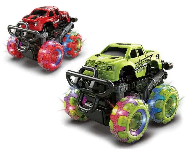 Іграшка CARS S Набір із 2 позашляховиків 1:32 (інерція, звук, світло, крутяться на одному місці, їдуть на задніх колесах)