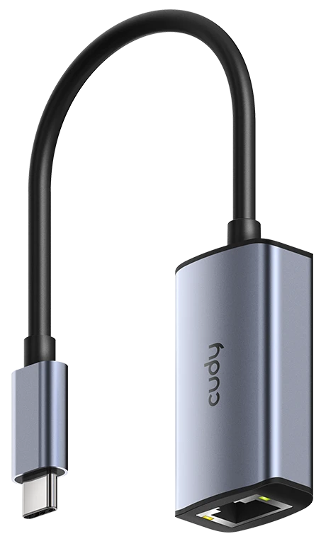 мереж.акт CUDY UE10C Адаптер USB-C в гігабітний Ethernet