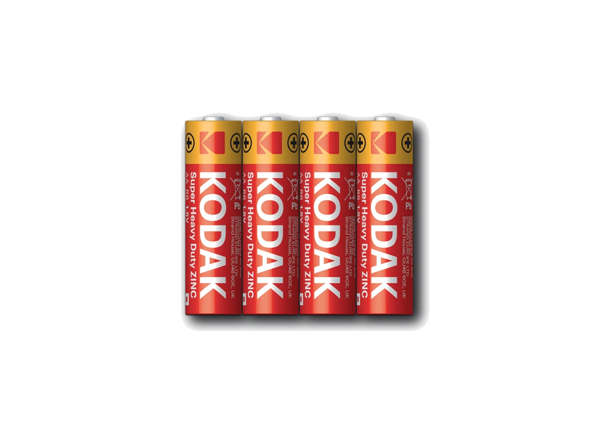 Батарейка KODAK EXTRA HEAVY DUTY R 6 коробка 1x4 шт.