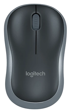 Миша LOGITECH Wireless Mouse M185 SWIFT GREY,EER2 Сірий