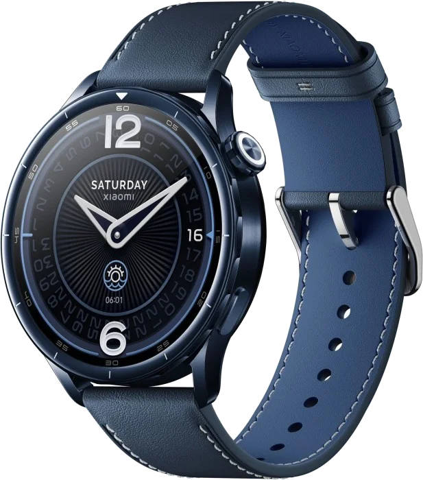 Годинник Xiaomi Watch S5 46mm Ceramic Blue Синій BHR08ITGL