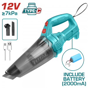 Акумуляторний пилосос TOTAL TVLI2026 Type-C (6974721)