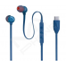Навушники JBL T310C USB-C (JBLT310CBLU) Blue