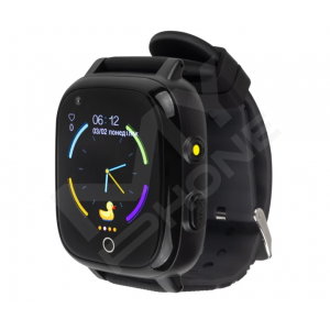 Дитячий смарт-годинник AmiGo GO005 4G WIFI Thermometer Black