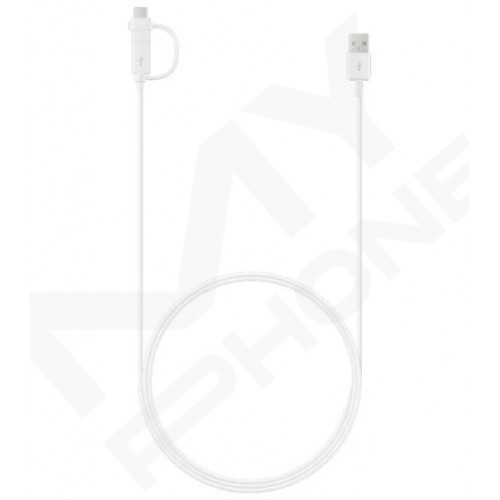 Кабель Samsung Combo Type-C & MicroUSB White EP-DG930DWEGRU