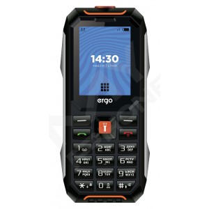 Мобільний телефон ERGO E182 Dual Sim Black orange (7216419)