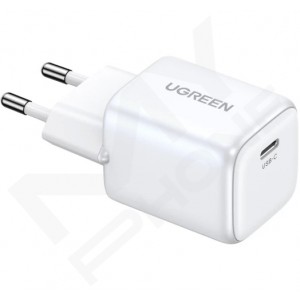 Зарядний пристрій UGREEN CD319 Nexode Mini 1C 30W PD GaN біл