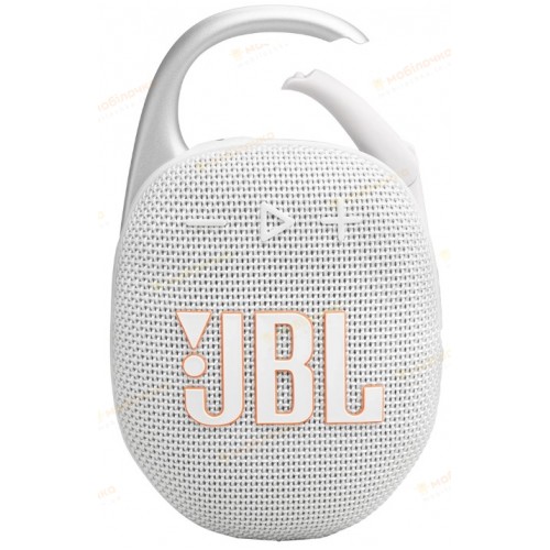 Портативна акустика JBL Clip 5 White (JBLCLIP5WHT) (6980790)