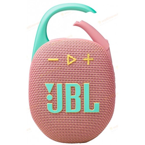 Портативна акустика JBL Clip 5 Pink (JBLCLIP5PINK) (6980786)