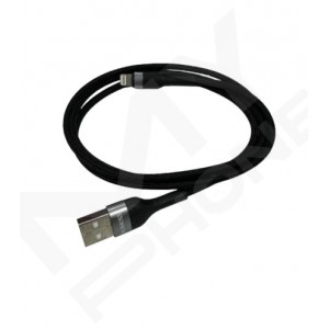 Кабель Romoss CB12B USB-Ligh 2.4A 1m (CB12B-621-234H)чорний