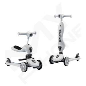 Дитячий самокат-беговел WEIINAI Grey (6948679457449)