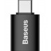 Адаптер Baseus Mini OTG Type-C/USB-A 3.1 (ZJJQ000001)чорн.