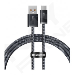 Кабель Baseus USB to Type-C 100W 1m (CALD000616) сірий