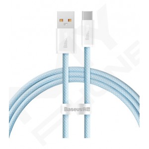 Кабель Baseus USB to Type-C 100W (20V/5A)1m(CALD000603)синій