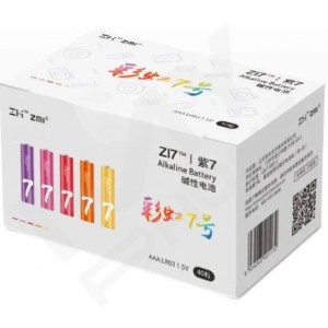 Батарейка ZMI Rainbow AAA Alkaline (AA740) 40шт/бл