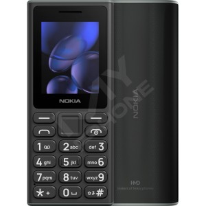 Мобільний телефон Nokia 105 Dual SIM (TA-1684) Black (7079494)