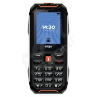Мобільний телефон ERGO E182 Dual Sim Black orange (7216419)