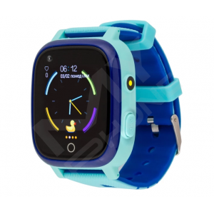 Дитячий смарт-годинник AmiGo GO005 4G WIFI Thermometer Blue