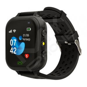 Смарт-годинник для дітей AmiGo GO009 Black (Чорний)