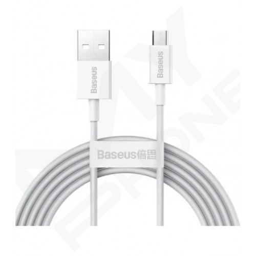 Кабель Baseus USB to Micro 2A 2m Fast Charging(CAMYS-A02)бі