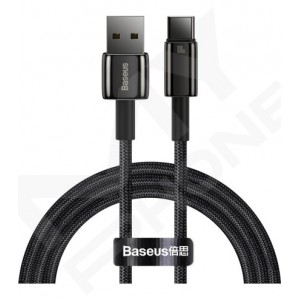 Кабель Baseus USB to Type-C 100W 1m (CAWJ000001) чорний
