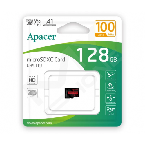 Карт. пам. Apacer microSDXC UHS-I 128GB R100